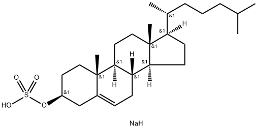Cholesteryl sodium sulfate Structure