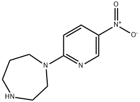 1-(5-NITRO-2-PYRIDYL)-1,4-DIAZEPANE Structure