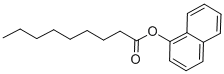 A-NAPHTHYL NONANOATE Structure