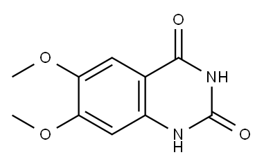 6,7-Dimethoxyquinazoline-2,4-dione Structure