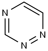 1,2,4-Triazine Structure