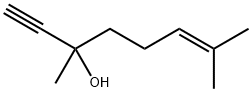 3,7-dimethyloct-6-en-1-yn-3-ol Structure