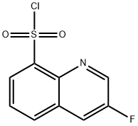 3-Fluoro-8-Quinolinesulfonyl Chloride Structure