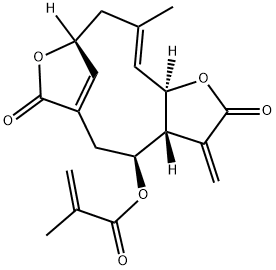 Deoxyelephantopin Structure