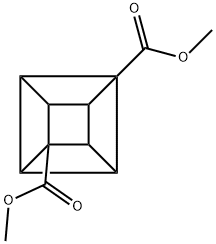 DIMETHYL 1,4-CUBANEDICARBOXYLATE Structure