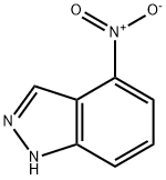 4-Nitro-1H-indazole Structure