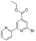 ETHYL 6-BROMO-2,2'-BIPYRIDINE-4-CARBOXYLATE Structure