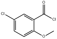 5-CHLORO-2-METHOXYBENZOYL CHLORIDE Structure