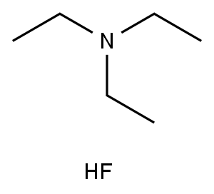 triethylammonium fluoride Structure
