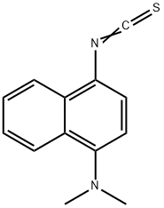 4-DIMETHYLAMINO-1-NAPHTHYL ISOTHIOCYANATE Structure