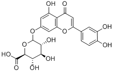 luteolin-7-glucuronide Structure
