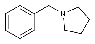 N-BENZYLPYRROLIDINE Structure