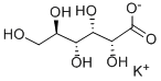 Potassium gluconate Structure
