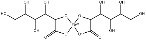 Ferrous gluconate Structure