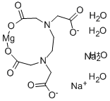 Ethylendiamintetraacetic acid,di-sodium-magnesium salt Structure