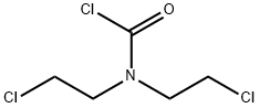 N,N-Bis(2-chloroethyl)carbamoyl chloride Structure