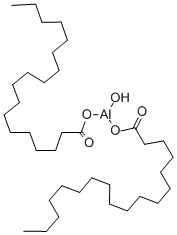 Hydroxyaluminum distearate Structure