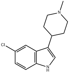 5-CHLORO-3-(1-METHYL-4-PIPERIDINYL)INDOLE Structure