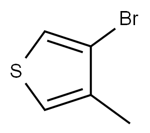 3-BROMO-4-METHYLTHIOPHENE Structure