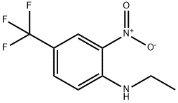 N-ETHYL 2-NITRO-4-(TRIFLUOROMETHYL)ANILINE Structure