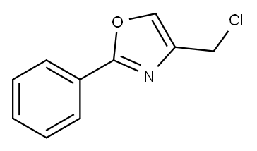 4-Chloromethyl-2-phenyl-oxazole Structure
