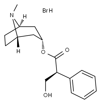 HYOSCYAMINE HYDROBROMIDE Structure