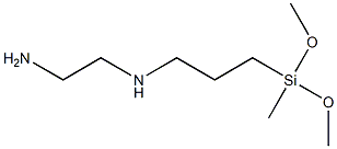 3-(2-Aminoethylamino)propyl-dimethoxymethylsilane Structure