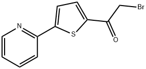 2-BROMO-1-[5-(2-PYRIDINYL)-2-THIENYL]-1-ETHANONE Structure