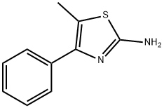 5-METHYL-4-PHENYL-THIAZOL-2-YLAMINE Structure