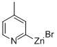 4-METHYL-2-PYRIDYLZINC BROMIDE Structure