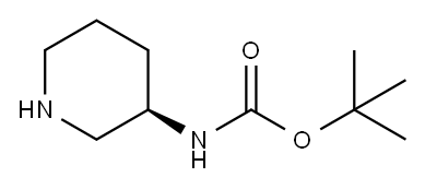 (R)-3-(Boc-Amino)piperidine Structure