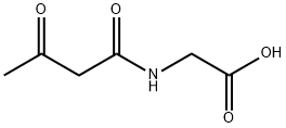 N-(ACETOACETYL)GLYCINE, Structure