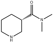 3-Piperidinecarboxamide,N,N-dimethyl-,(3S)-(9CI) Structure