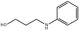N-(3-Hydroxypropyl)aniline Structure