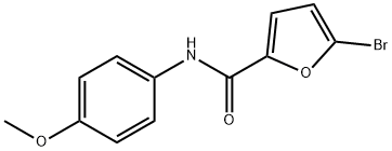 5-bromo-N-(4-methoxyphenyl)-2-furamide Structure