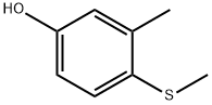 3-Methyl-4-(methylthio)phenol Structure