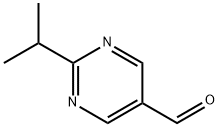 5-Pyrimidinecarboxaldehyde, 2-(1-methylethyl)- (9CI) Structure