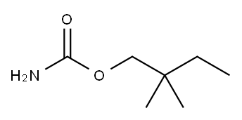 Carbamic acid, 2,2-dimethylbutyl ester Structure