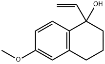 1-Ethenyl-1,2,3,4-tetrahydro-6-methoxy-1-naphthalenol Structure