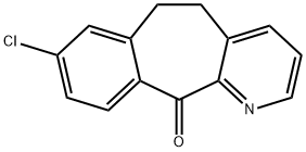 8-Chloro-5,6-dihydro-11H-benzo[5,6]cyclohepta[1,2-b]pyridin-11-one Structure