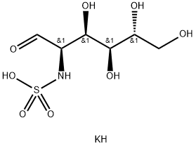 N-Sulfo-glucosamine potassium salt Structure