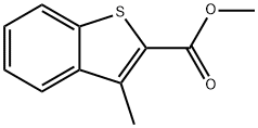methyl 3-methylbenzothiophene-2-carboxylate Structure