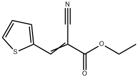 ETHYL 2-CYANO-3-(2-THIENYL)ACRYLATE Structure