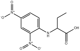 DNP-DL-ALPHA-AMINO-N-BUTYRIC ACID Structure