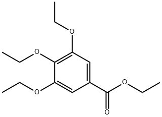 3,4,5-Triethoxybenzoic acid ethyl ester Structure