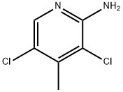 2-AMINO-3,5-DICHLORO-4-METHYLPYRIDINE Structure