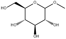 METHYL-D-GLUCOPYRANOSIDE Structure