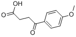 3-(4-METHOXYBENZOYL)PROPIONIC ACID Structure