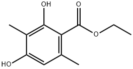 ethyl 2,4-dihydroxy-3,6-dimethylbenzoate Structure