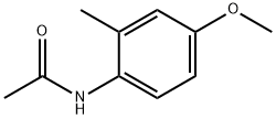 N-(4-methoxy-2-methylphenyl)acetamide Structure